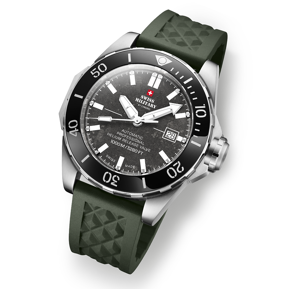 Miniature : Swiss Military SMA34092.09 Gent Automatic Watch - Grey