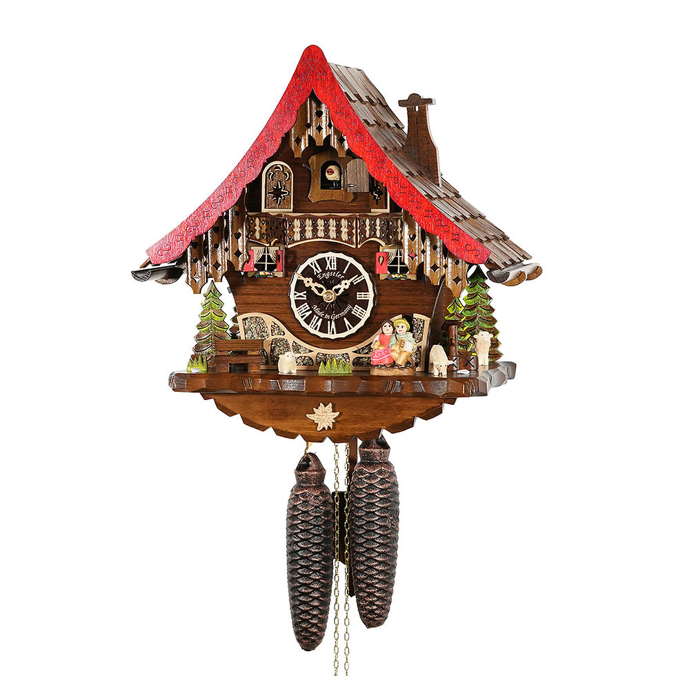 Cuckoo clock front view