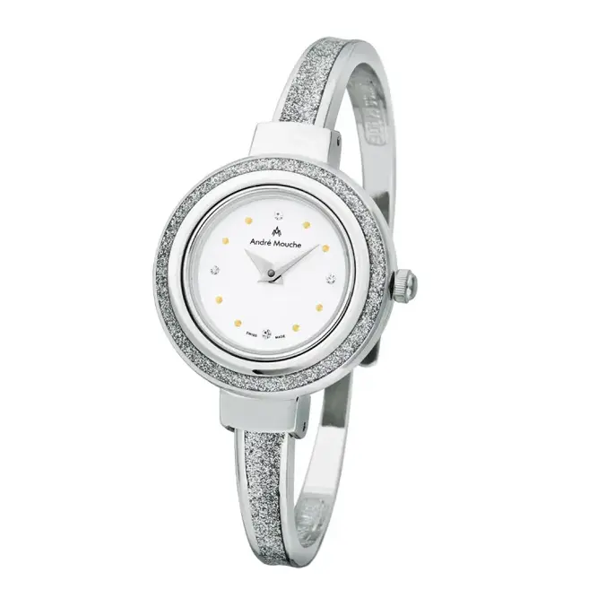 André Mouche - Aura, Palladium, silverpearl - 401-0909 - Swiss Made