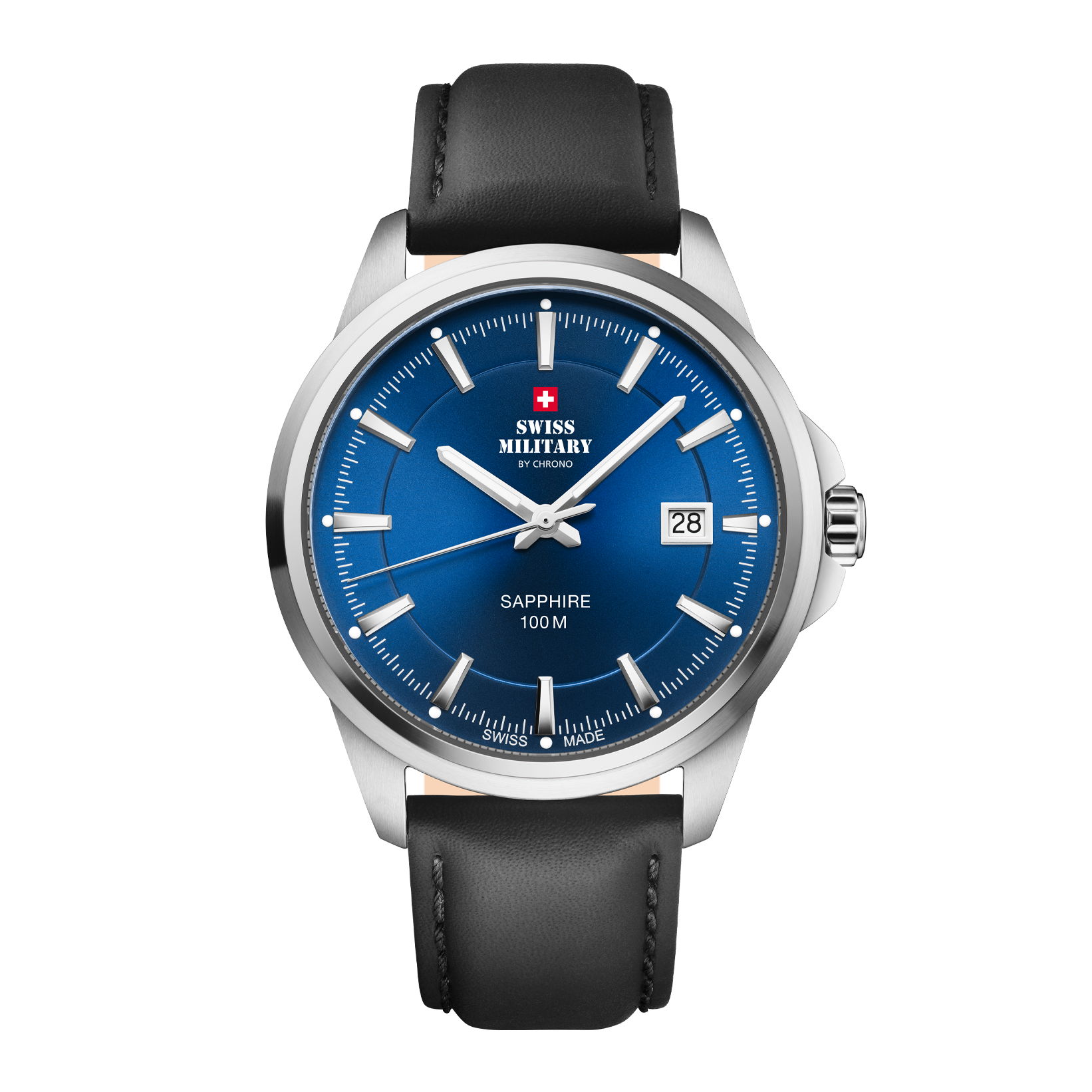 Swiss Military SM34104.10 Gent Quartz Watch - Blue
