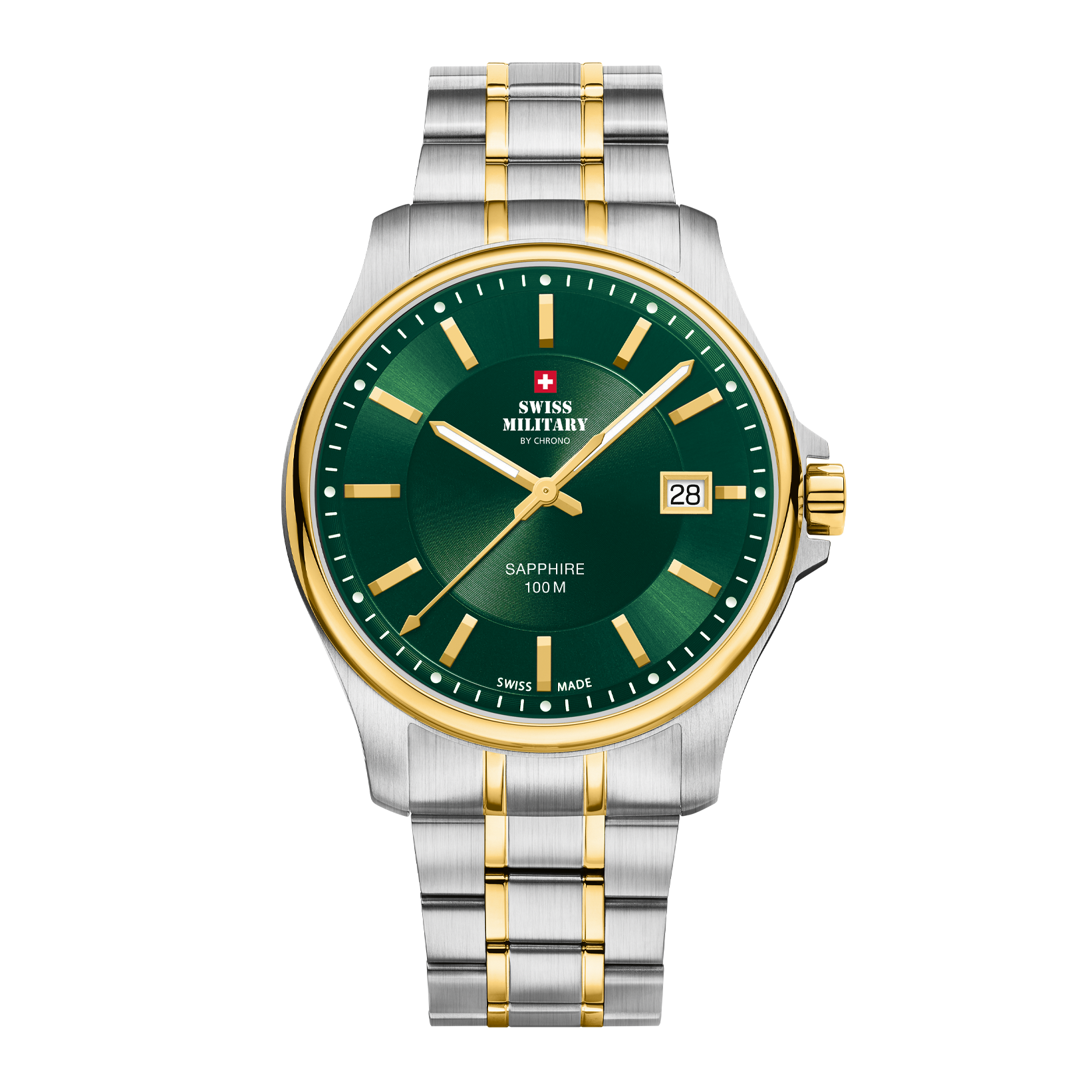 Swiss Military SM30200.32 Gent Quartz Watch - Green