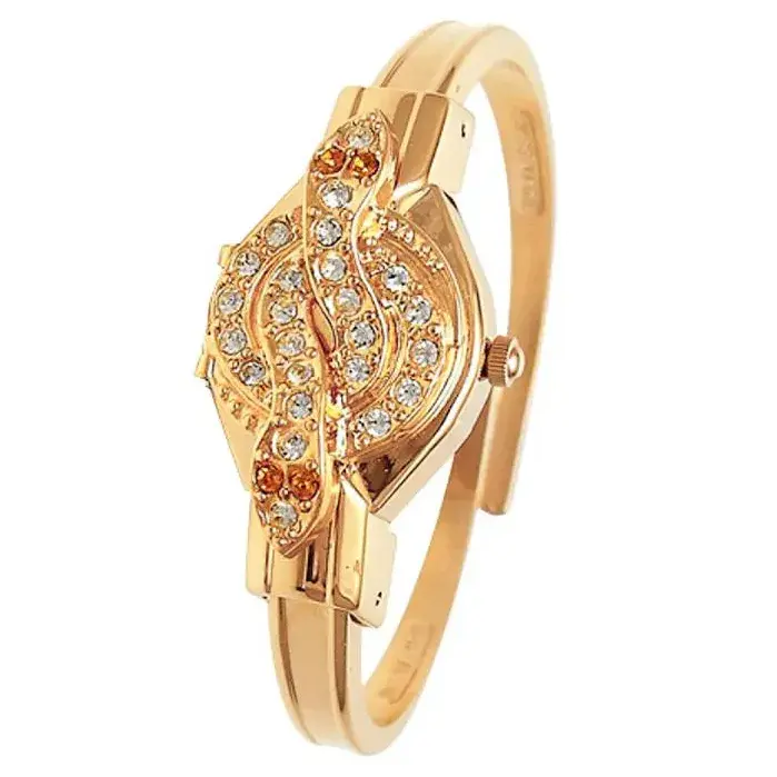 André Mouche - SNAKE, Gold, topaz - 900-02021 - Swiss Made Watch