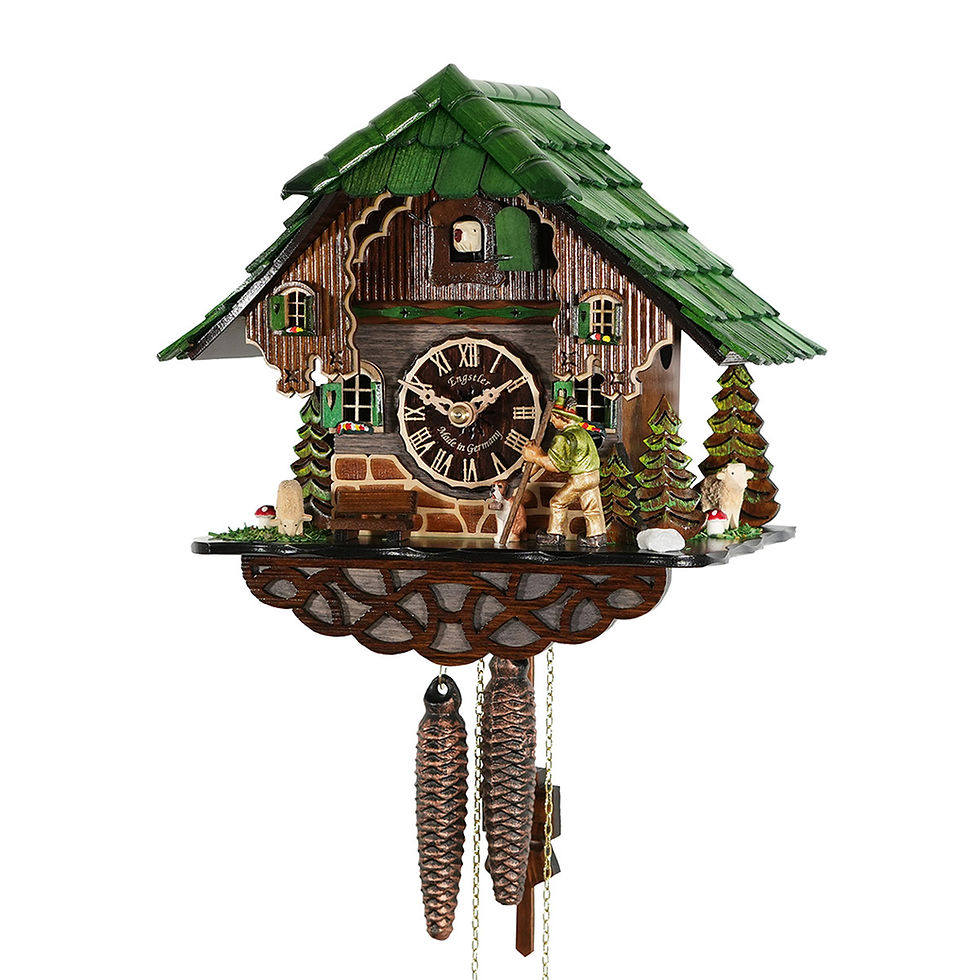 Cuckoo clock front view