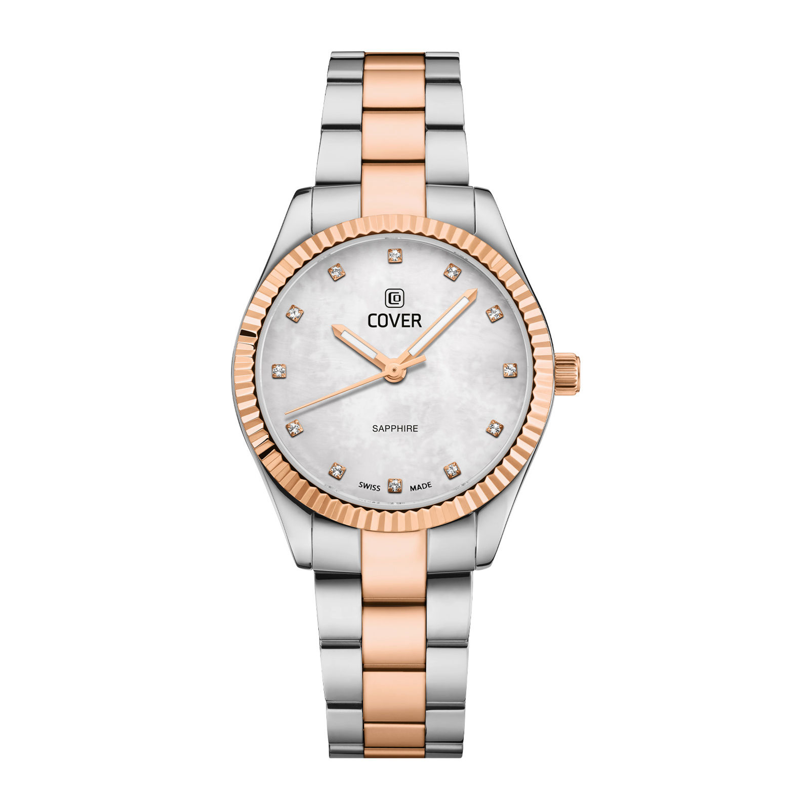 Cover CO224.04 Lady Quartz Watch - White