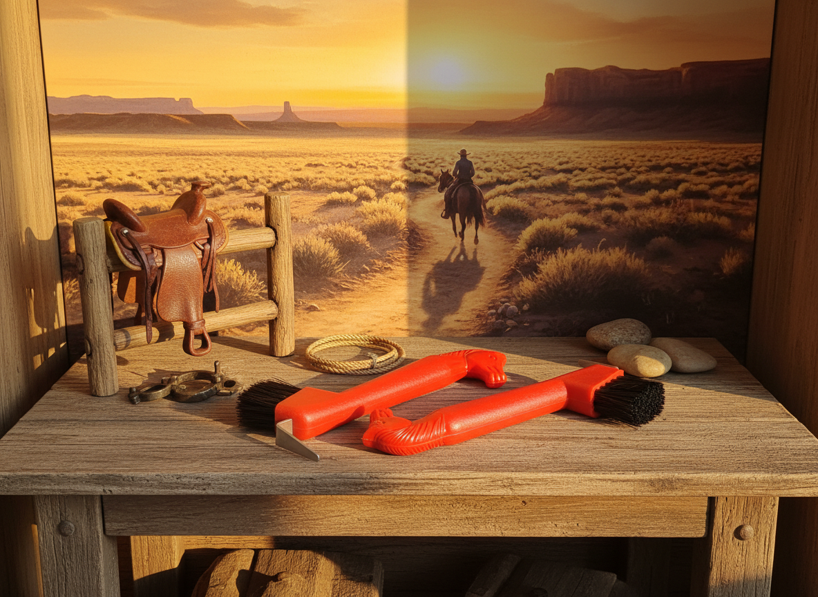 (2-pack) Red High-Quality Hoof Picks