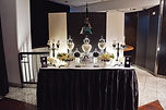 sydney paris inspired dessert table candy bar black centre point tower