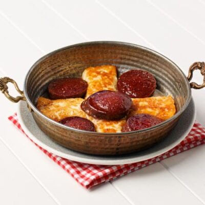 Turkish sausage & hallumi image