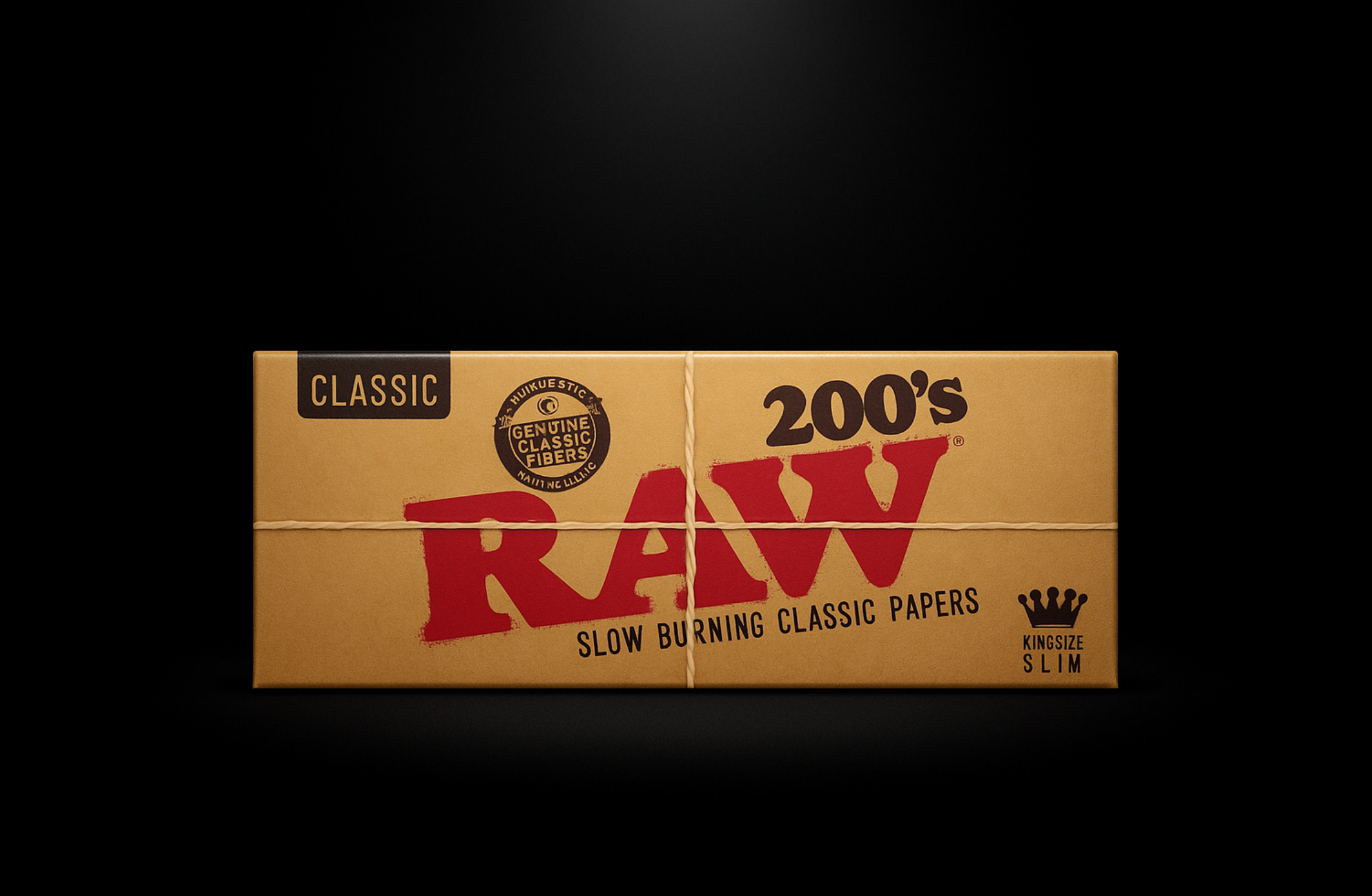 RAW Classic King Size Slim 200’s Rolling Papers