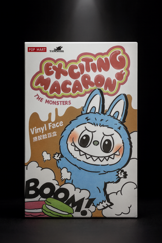 絵本・児童書 Exciting Macaron The Monsters Vinyl Face Authentic THE MONSTERS Exciting Macaron Vinyl Face Blind Box