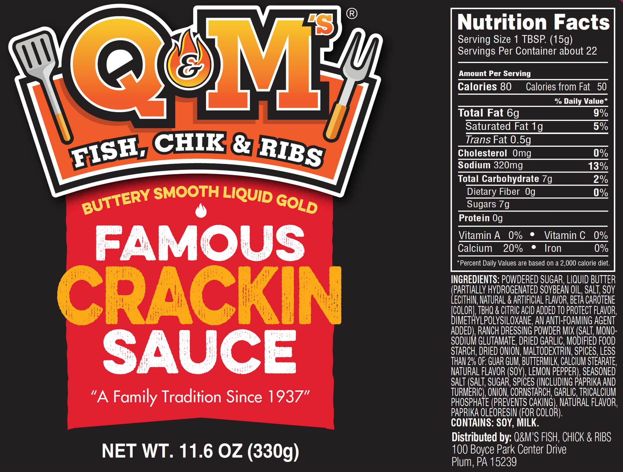 FAMOUS CRACKIN SAUCE