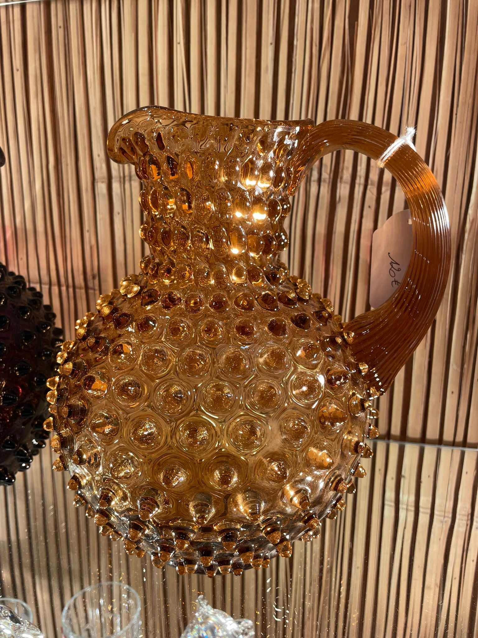 pichet d'ananas ambre