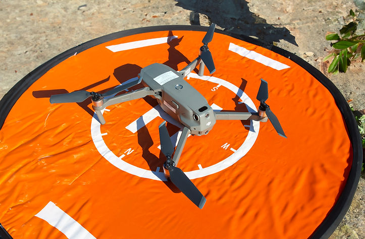 Prise de vues aeriennes par drone