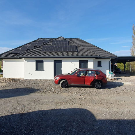 Bungalow in Holzmassiv