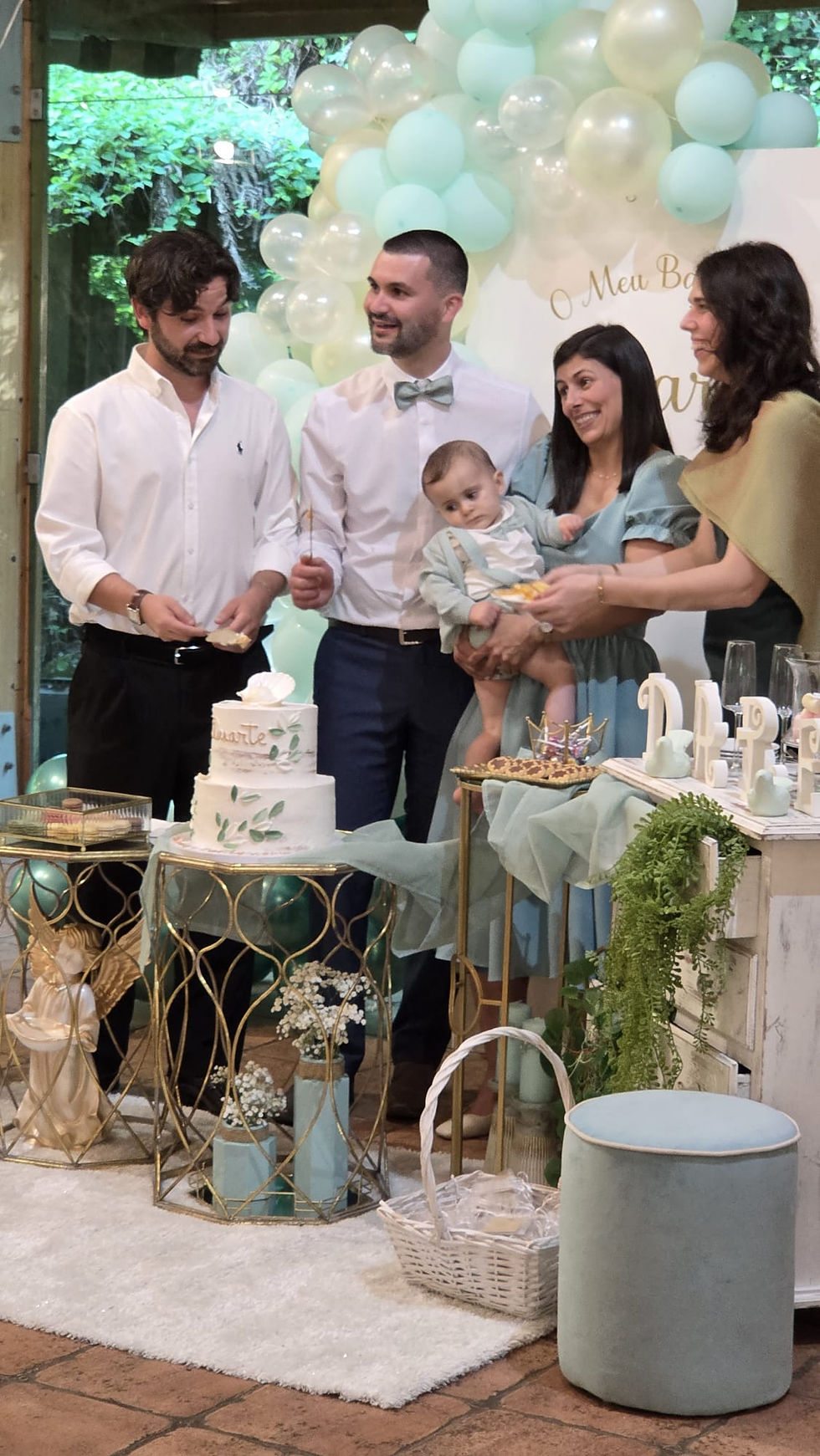 Batizado e 1º Aniversário do Duarte
