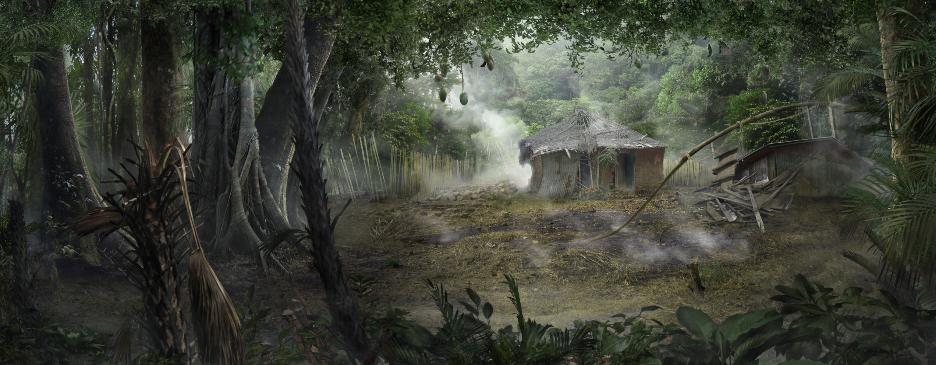 School project : Matte painting 3