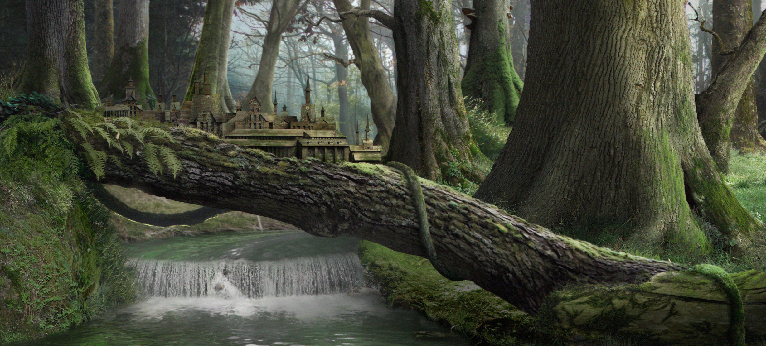 School project : Matte painting 4