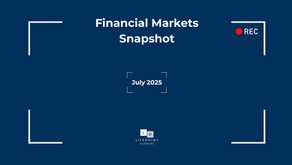 Financial Markets Snapshot July 2025