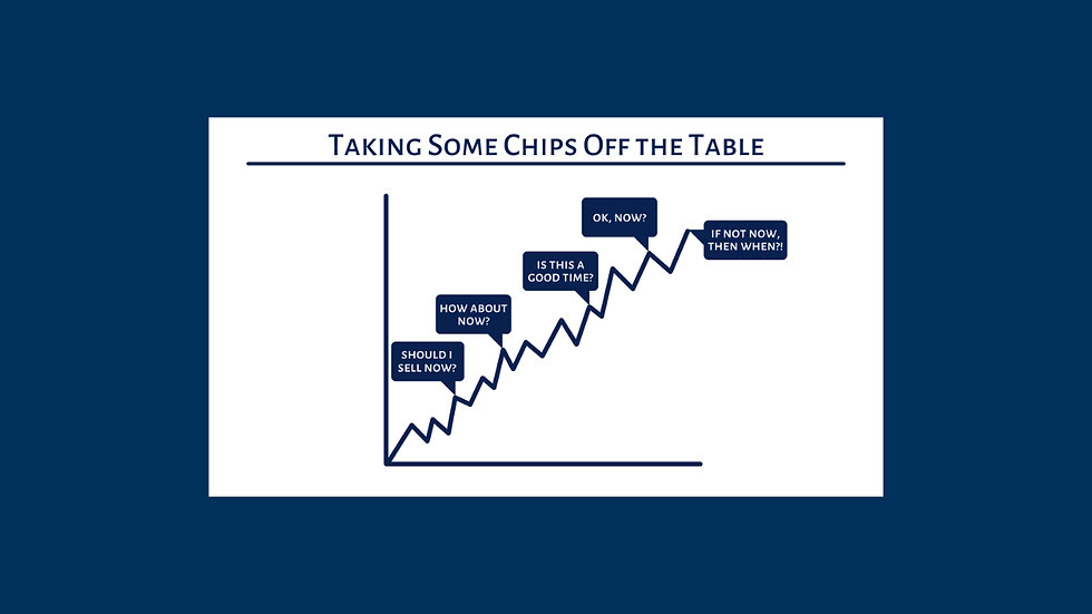 Taking Chips Off the Table…or Revisiting the Plan?