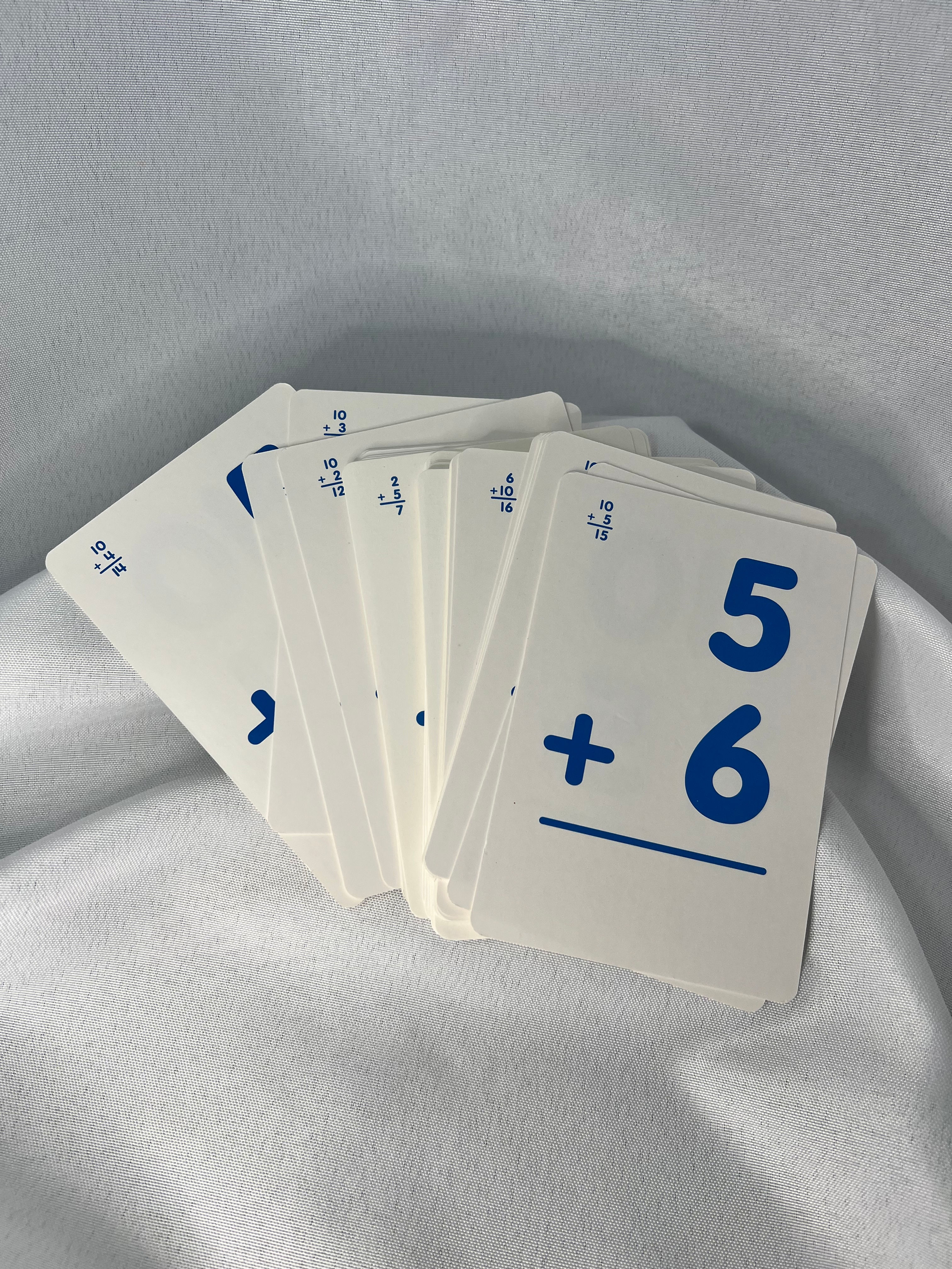 Addition flashcards