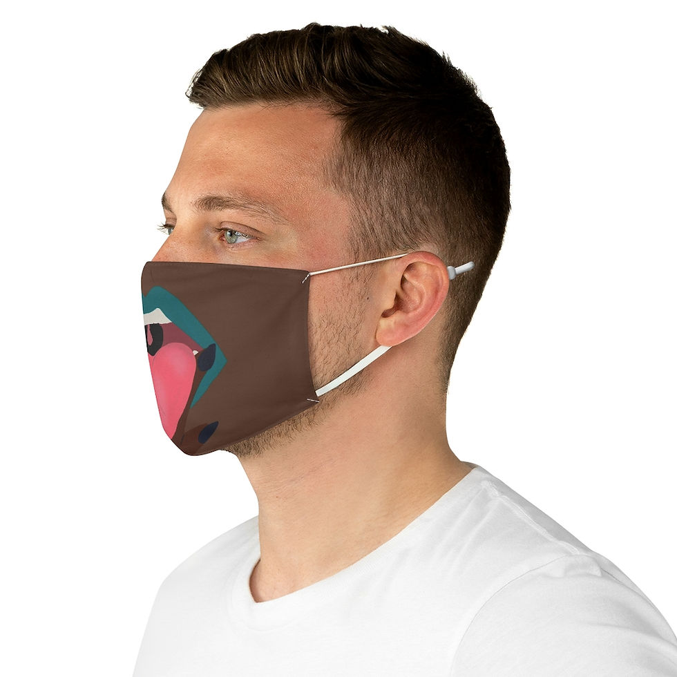 Thumbnail: "Eat Me" Fabric Face Mask