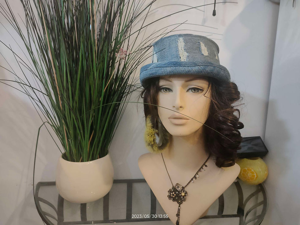 Thumbnail:  Blues Hat rubbed wash designed by Ilana Horn 
