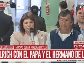 Patricia Bullrich se reunió con el papá de Loan Peña y prometió reforzar la seguridad: “Hay gente que quiere la impunidad”