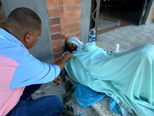 Gracias a la denuncia de 'Pibe Noticias', Alcaldía atiende a habitante de calle