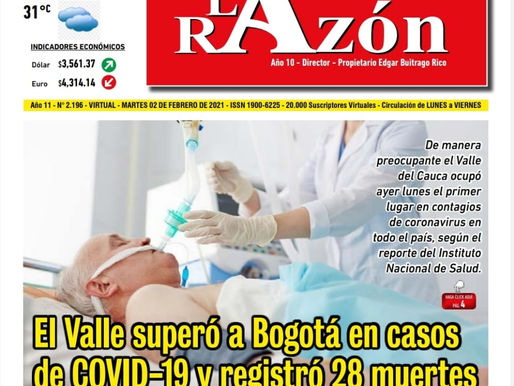 Nuestra edición interactiva del martes 2 de febrero de 2021