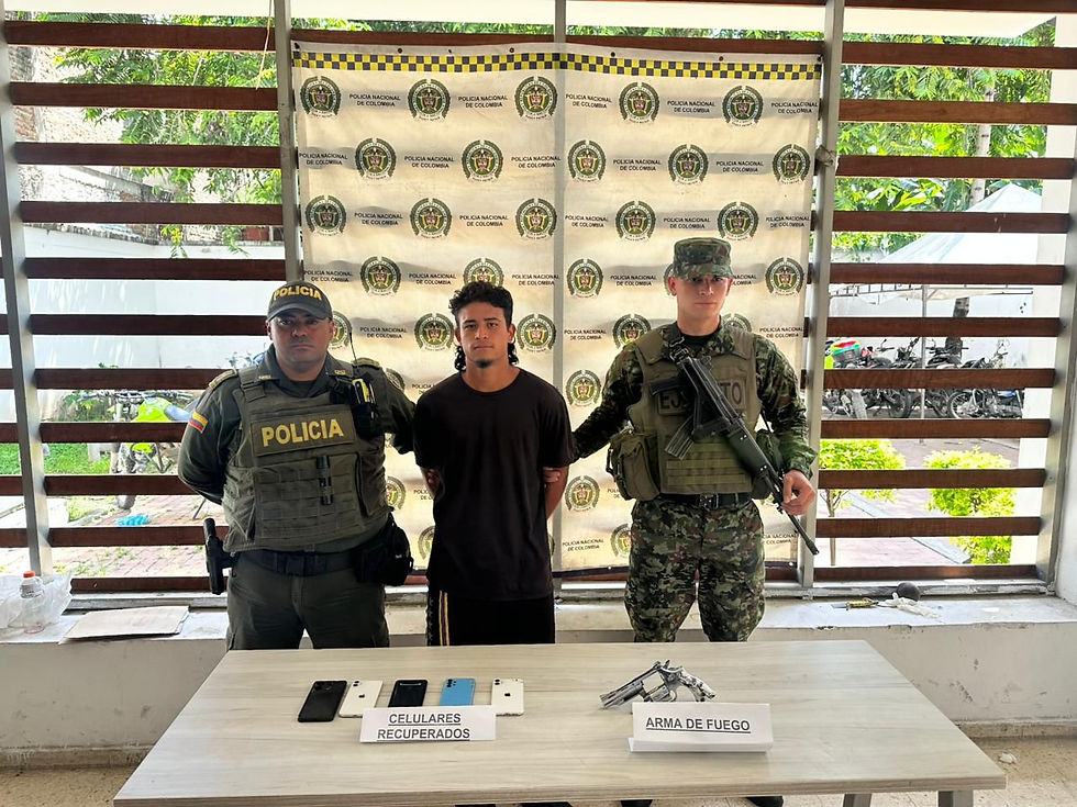 Tres hombres enviados a prisión preventiva por hurto en vivienda de Guacarí