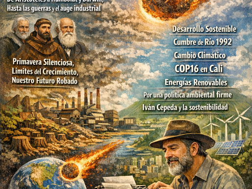 La ecología y el meteoro, a vuelo de gavilán