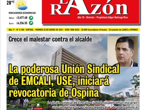 Nuestra edición interactiva del viernes 22 de enero de 2021