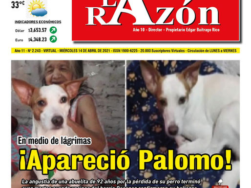 Nuestra edición interactiva del miércoles 14 de abril de 2021