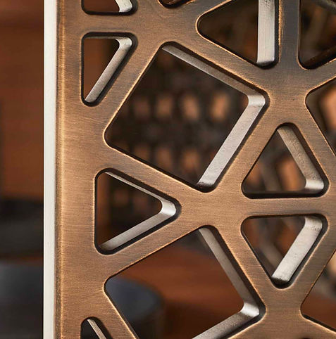 LARA SOFI perforated CNC panels