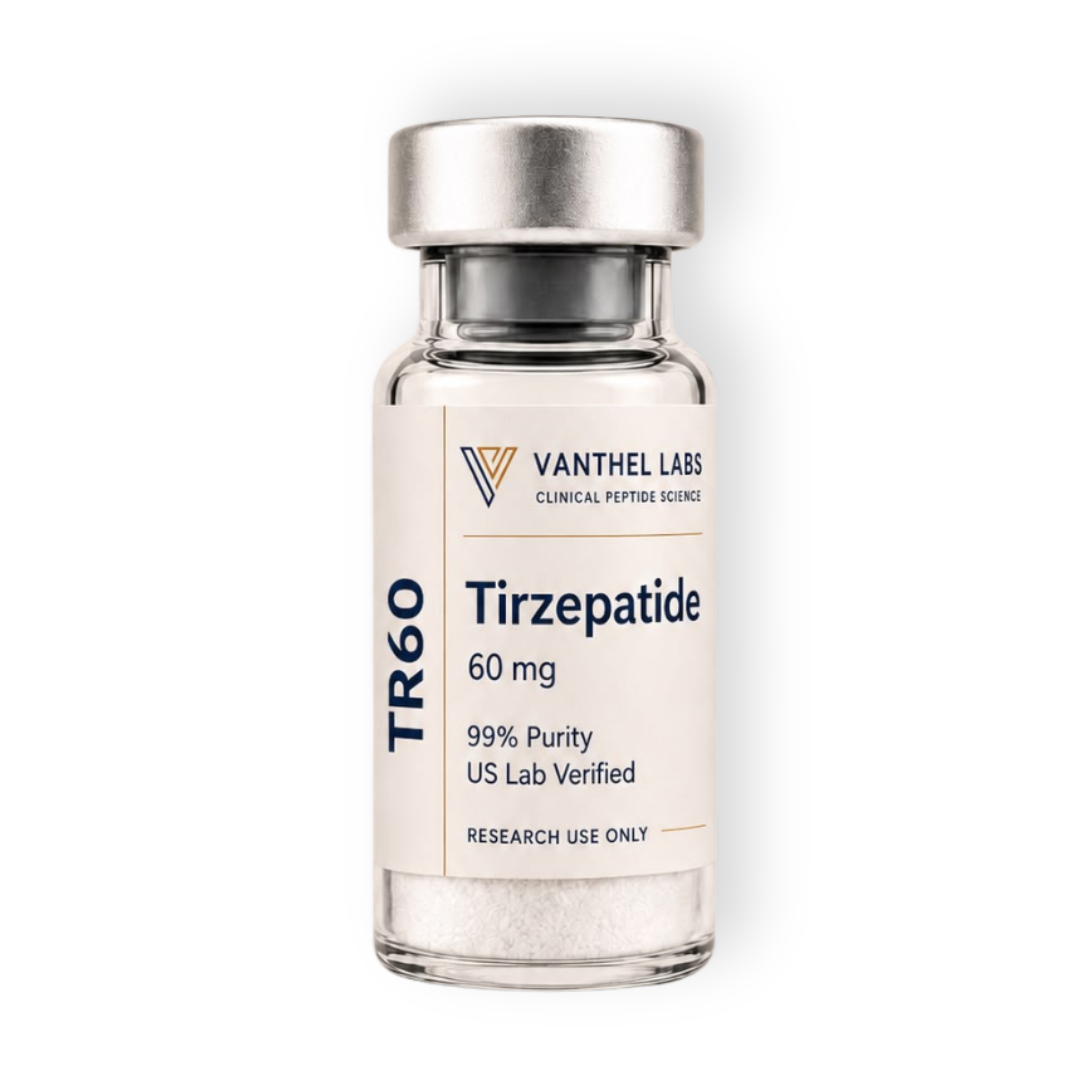 Vial de Tirzepatide 60 mg de Vanthel Labs