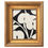 Thumbnail: Ron Giusti Mini Orchid Black Cream Acrylic Painting
