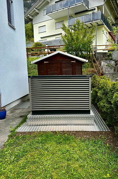 Installation einer Ovum Wärmepumpe durch Heizungs-Blitz Zentralschweiz