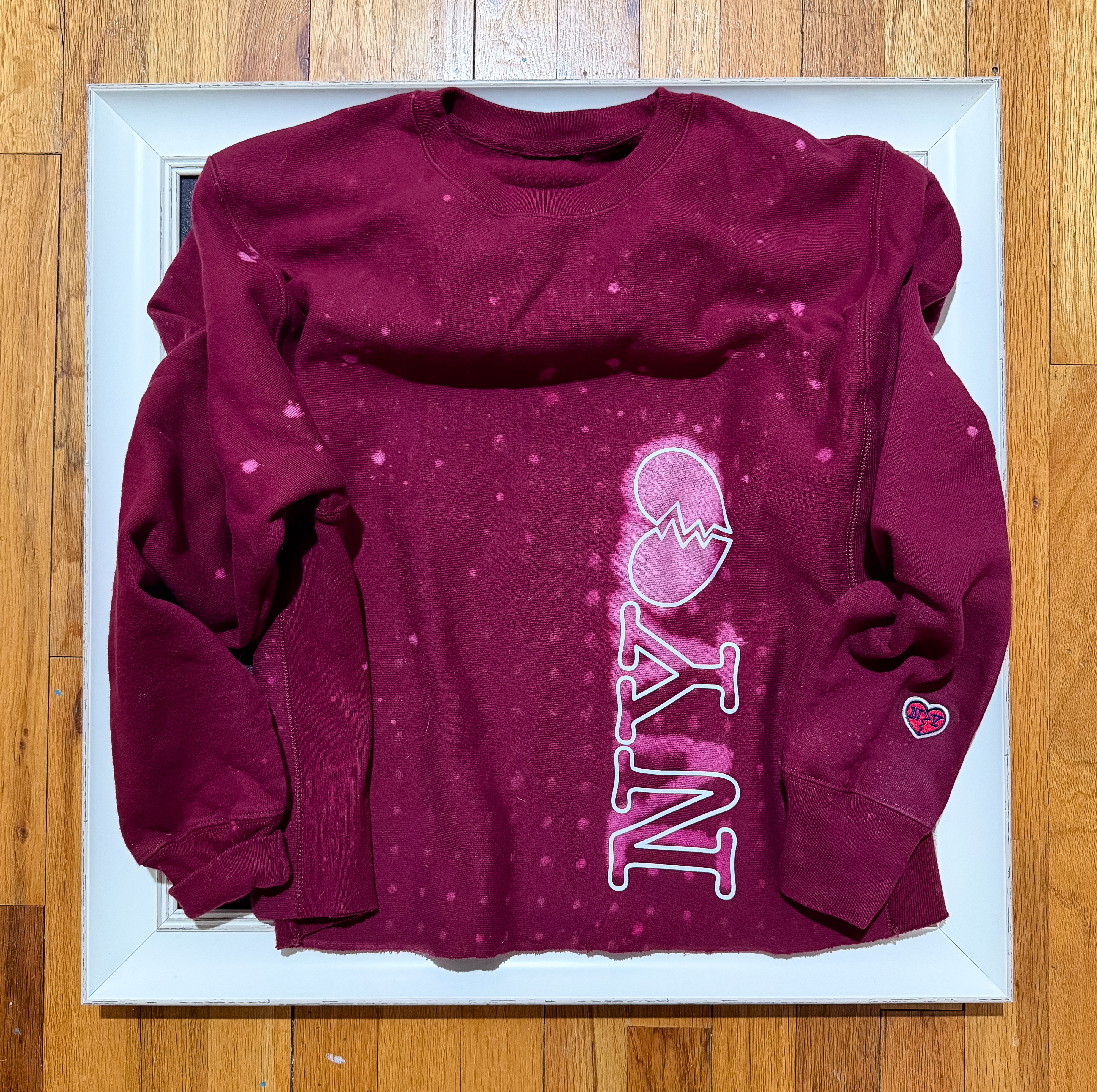 NYBH + CHAMPION REVERSE WEAVE - Cropped Crew