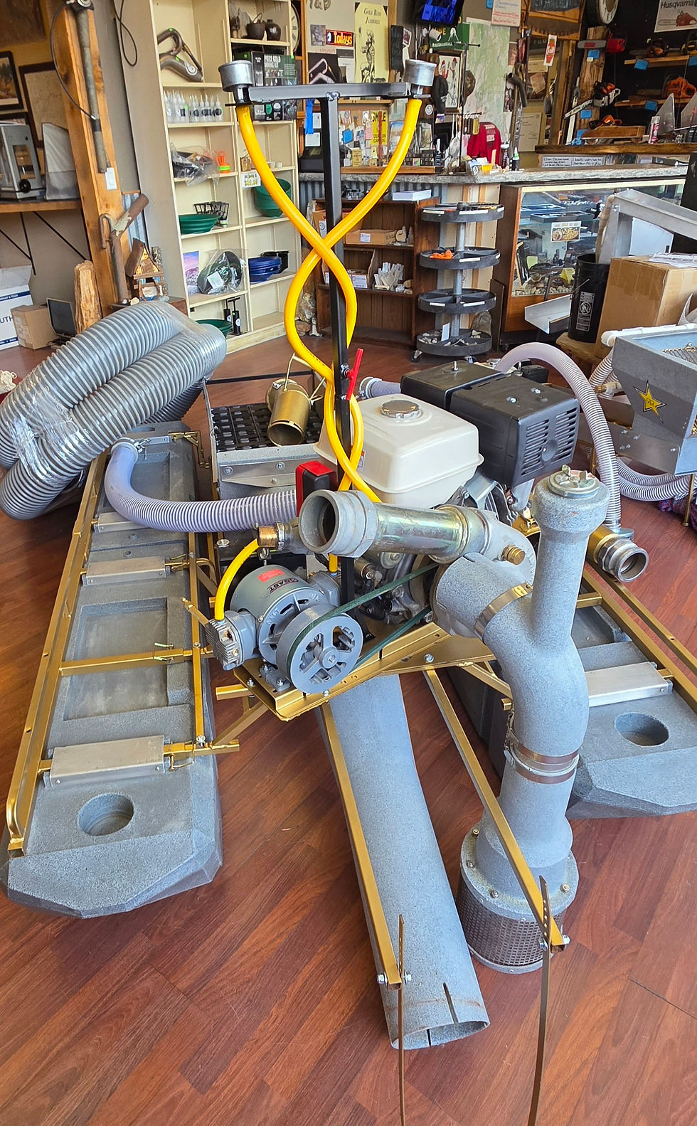 Thumbnail: Keene 6" dredge with Honda 13hp & Air