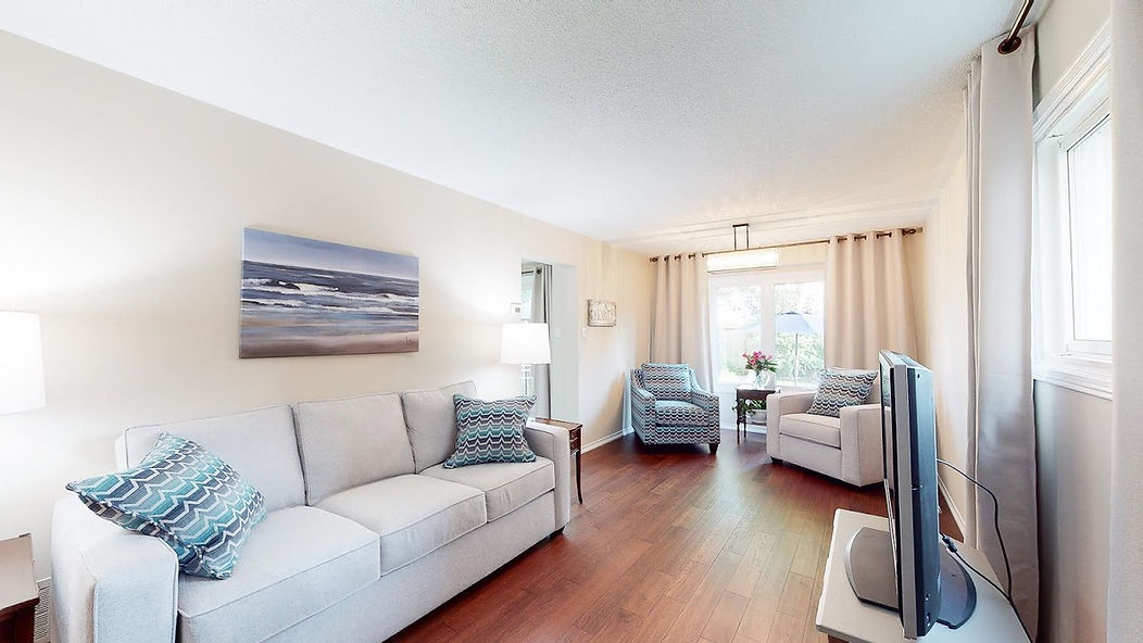 Interior Repainted Living Room