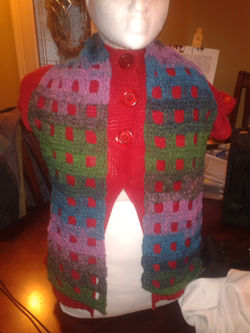 Cute lattice scarf-$30.00