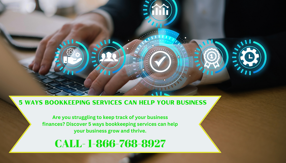 5 Ways Bookkeeping Services Can Help Your Business