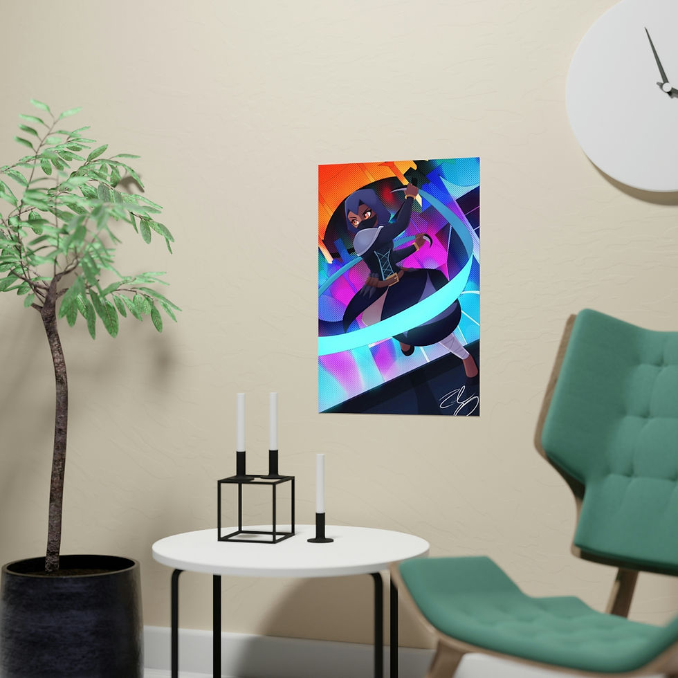 Thumbnail: Rashida Al' Azraq Matte Poster