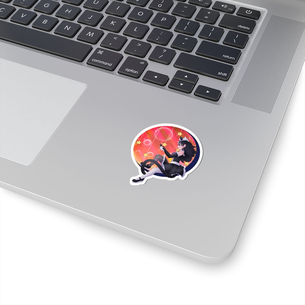 Thumbnail: Stella Eclipse Kiss-Cut Stickers (Sun Version)