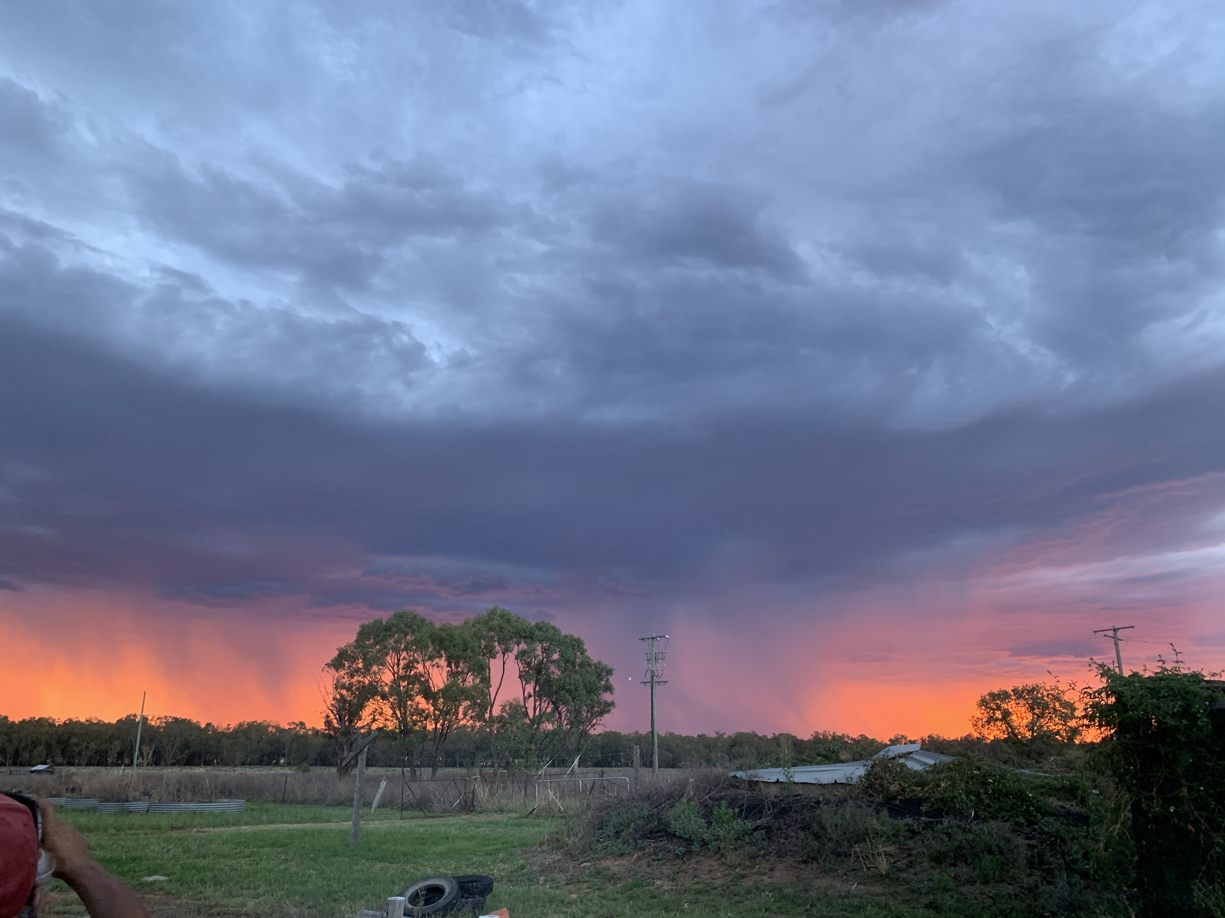 Rainy Sunset