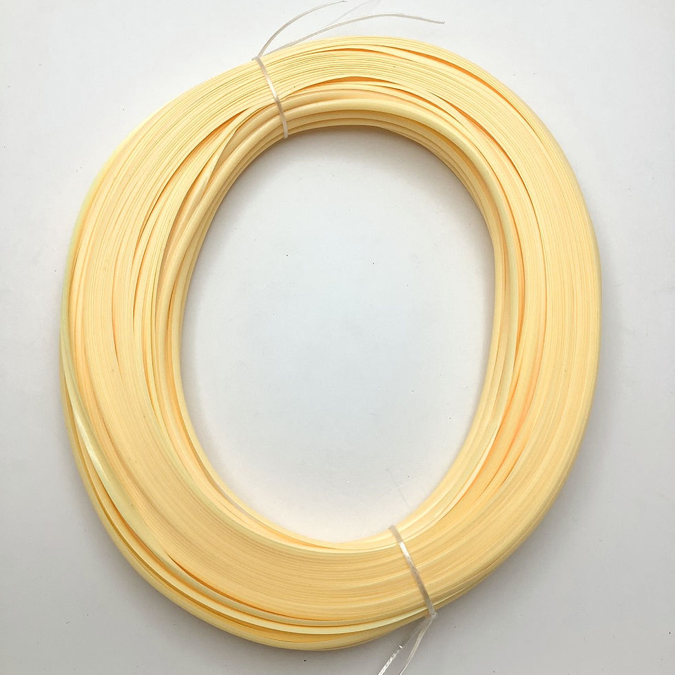 Swastikcane Plastic Cane Wire - Dark Cream Sandal Ivory