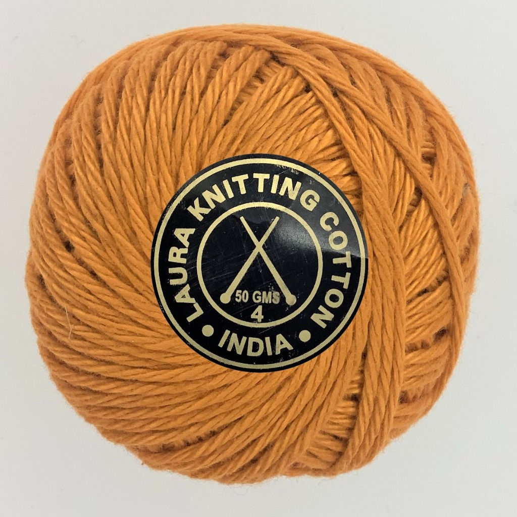 Laura Knitting Cotton -0315 Orange