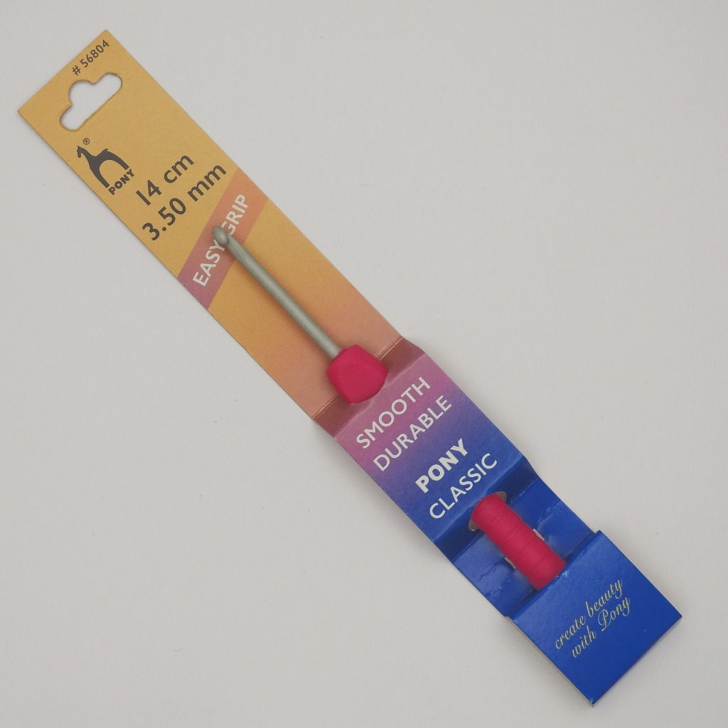 Pony Article #56804 Easy Grip Crochet Hook 14cms - 3.5mm