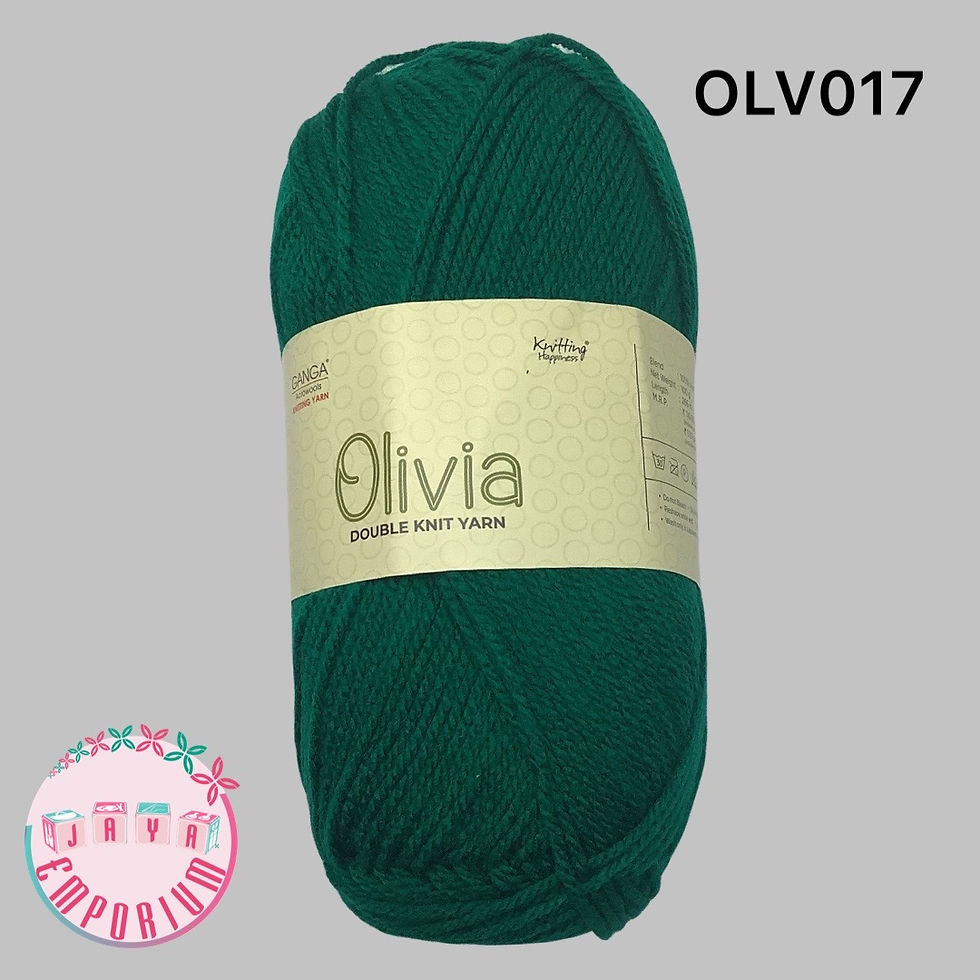 Ganga Olivia Wool Yarn - Shade: OLV017