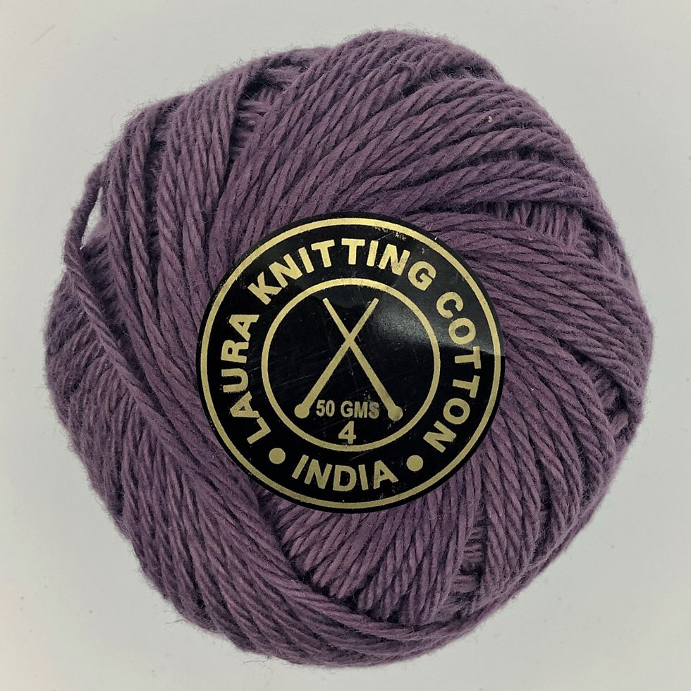 Laura Knitting Cotton -0873 Violet