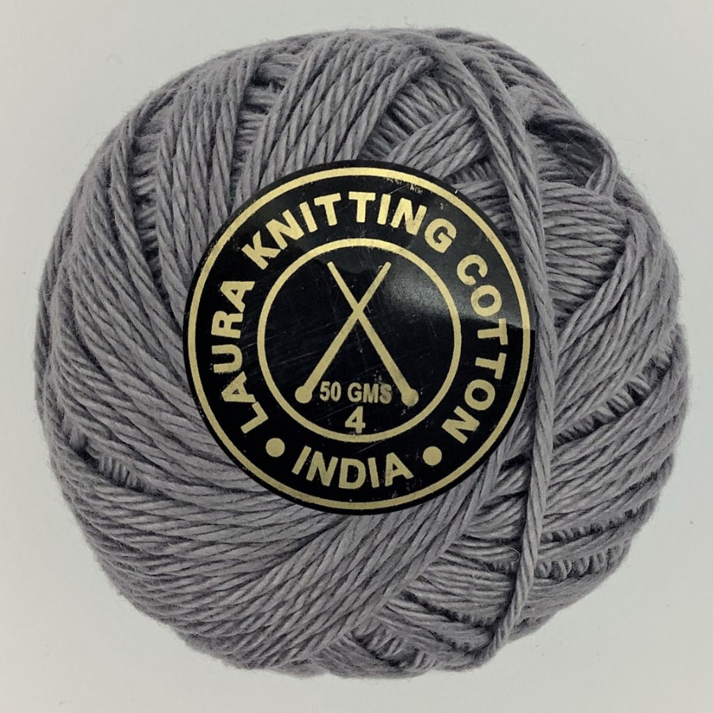 Laura Knitting Cotton -0235 Grey